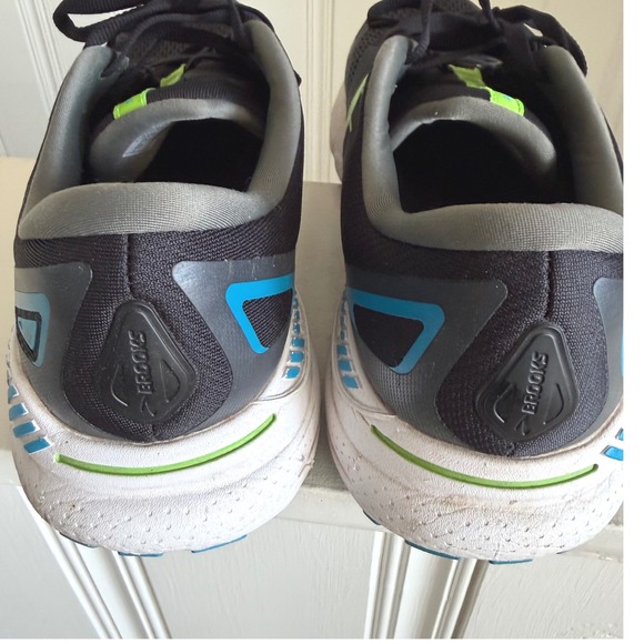 Brooks Adrenaline GTS 23 Mens Running Shoes Black Lime Blue 1103911D006 Size 13 main image 8